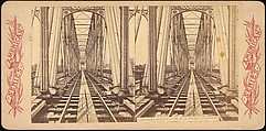 [Group of 23 Stereograph Views of Railroad Bridges], E. P. Libby (American), Albumen silver prints