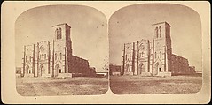 [Group of 4 Stereograph Views of California Missions], M. Rieder (American), Albumen silver prints