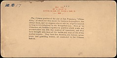 [Group of 26 Stereograph Views of San Francisco, California], Continent Stereoscopic Company (New York), Albumen silver prints