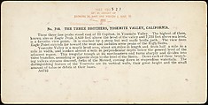 [Group of 100 Stereograph Views of California Nature and Landscapes With a Focus on Yosemite], Keystone View Company, Albumen silver prints