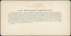 [Group of 100 Stereograph Views of California Nature and Landscapes With a Focus on Yosemite], Keystone View Company, Albumen silver prints