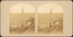 [Group of 17 Early Calotype Stereograph Views], Unknown, Albumen silver prints