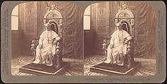 [Group of 12 Stereograph Views of Celebrities, Including Popes and Presidents], Underwood &amp; Underwood (American), Albumen silver prints