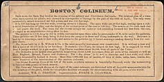 [Group of 11 Stereograph Views of the 1869 and 1872 World Peace Jubilees, Boston, Massachusetts, United States of America], Charles Pollock (American), Albumen silver prints