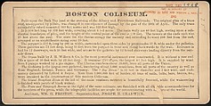 [Group of 11 Stereograph Views of the 1869 and 1872 World Peace Jubilees, Boston, Massachusetts, United States of America], Charles Pollock (American), Albumen silver prints