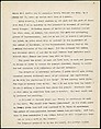[38 Manuscripts, Typescripts, Carbon Copies of Translations from French by Walker Evans of Gourmont, Baudelaire, Radiguet, Cendrars, Cocteau, Larbaud, Gide, Lautréamont, Dottin, and Others], Walker Evans (American, St. Louis, Missouri 1903–1975 New Haven, Connecticut), Pencil/ink on paper
