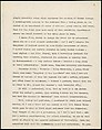 [38 Manuscripts, Typescripts, Carbon Copies of Translations from French by Walker Evans of Gourmont, Baudelaire, Radiguet, Cendrars, Cocteau, Larbaud, Gide, Lautréamont, Dottin, and Others], Walker Evans (American, St. Louis, Missouri 1903–1975 New Haven, Connecticut), Pencil/ink on paper