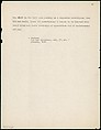 [38 Manuscripts, Typescripts, Carbon Copies of Translations from French by Walker Evans of Gourmont, Baudelaire, Radiguet, Cendrars, Cocteau, Larbaud, Gide, Lautréamont, Dottin, and Others], Walker Evans (American, St. Louis, Missouri 1903–1975 New Haven, Connecticut), Pencil/ink on paper
