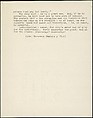 [38 Manuscripts, Typescripts, Carbon Copies of Translations from French by Walker Evans of Gourmont, Baudelaire, Radiguet, Cendrars, Cocteau, Larbaud, Gide, Lautréamont, Dottin, and Others], Walker Evans (American, St. Louis, Missouri 1903–1975 New Haven, Connecticut), Pencil/ink on paper