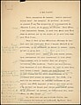 [16 Manuscripts, Typescripts, and Carbon Copies of Personal Essays Submitted as Homework Assignments in French for "Cours de Civilisation Française" at Collège de France, Paris], Walker Evans (American, St. Louis, Missouri 1903–1975 New Haven, Connecticut), Pencil/ink on paper