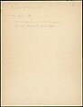 [16 Manuscripts, Typescripts, and Carbon Copies of Personal Essays Submitted as Homework Assignments in French for "Cours de Civilisation Française" at Collège de France, Paris], Walker Evans (American, St. Louis, Missouri 1903–1975 New Haven, Connecticut), Pencil/ink on paper
