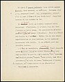 [16 Manuscripts, Typescripts, and Carbon Copies of Personal Essays Submitted as Homework Assignments in French for "Cours de Civilisation Française" at Collège de France, Paris], Walker Evans (American, St. Louis, Missouri 1903–1975 New Haven, Connecticut), Pencil/ink on paper