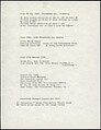 [73 Manuscripts, Typescripts, Carbons From the 1960s-70s: Van Vechten Portrait Session, Lyric Documentary Project, Yale Lecture Notes, Sale of Agee Manuscripts, MFA and Yale Exhibitions, Caroline Freud, and Personal Writing], Walker Evans (American, St. Louis, Missouri 1903–1975 New Haven, Connecticut), Pencil/ink on paper