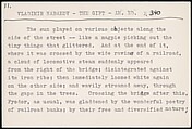 [73 Manuscripts, Typescripts, Carbons From the 1960s-70s: Van Vechten Portrait Session, Lyric Documentary Project, Yale Lecture Notes, Sale of Agee Manuscripts, MFA and Yale Exhibitions, Caroline Freud, and Personal Writing], Walker Evans (American, St. Louis, Missouri 1903–1975 New Haven, Connecticut), Pencil/ink on paper