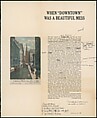 [73 Manuscripts, Typescripts, Carbons From the 1960s-70s: Van Vechten Portrait Session, Lyric Documentary Project, Yale Lecture Notes, Sale of Agee Manuscripts, MFA and Yale Exhibitions, Caroline Freud, and Personal Writing], Walker Evans (American, St. Louis, Missouri 1903–1975 New Haven, Connecticut), Pencil/ink on paper