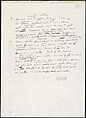 [73 Manuscripts, Typescripts, Carbons From the 1960s-70s: Van Vechten Portrait Session, Lyric Documentary Project, Yale Lecture Notes, Sale of Agee Manuscripts, MFA and Yale Exhibitions, Caroline Freud, and Personal Writing], Walker Evans (American, St. Louis, Missouri 1903–1975 New Haven, Connecticut), Pencil/ink on paper