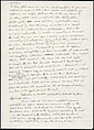 [73 Manuscripts, Typescripts, Carbons From the 1960s-70s: Van Vechten Portrait Session, Lyric Documentary Project, Yale Lecture Notes, Sale of Agee Manuscripts, MFA and Yale Exhibitions, Caroline Freud, and Personal Writing], Walker Evans (American, St. Louis, Missouri 1903–1975 New Haven, Connecticut), Pencil/ink on paper
