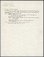 [73 Manuscripts, Typescripts, Carbons From the 1960s-70s: Van Vechten Portrait Session, Lyric Documentary Project, Yale Lecture Notes, Sale of Agee Manuscripts, MFA and Yale Exhibitions, Caroline Freud, and Personal Writing], Walker Evans (American, St. Louis, Missouri 1903–1975 New Haven, Connecticut), Pencil/ink on paper