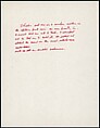 [73 Manuscripts, Typescripts, Carbons From the 1960s-70s: Van Vechten Portrait Session, Lyric Documentary Project, Yale Lecture Notes, Sale of Agee Manuscripts, MFA and Yale Exhibitions, Caroline Freud, and Personal Writing], Walker Evans (American, St. Louis, Missouri 1903–1975 New Haven, Connecticut), Pencil/ink on paper