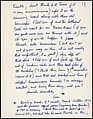 [73 Manuscripts, Typescripts, Carbons From the 1960s-70s: Van Vechten Portrait Session, Lyric Documentary Project, Yale Lecture Notes, Sale of Agee Manuscripts, MFA and Yale Exhibitions, Caroline Freud, and Personal Writing], Walker Evans (American, St. Louis, Missouri 1903–1975 New Haven, Connecticut), Pencil/ink on paper