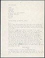 [73 Manuscripts, Typescripts, Carbons From the 1960s-70s: Van Vechten Portrait Session, Lyric Documentary Project, Yale Lecture Notes, Sale of Agee Manuscripts, MFA and Yale Exhibitions, Caroline Freud, and Personal Writing], Walker Evans (American, St. Louis, Missouri 1903–1975 New Haven, Connecticut), Pencil/ink on paper