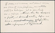 [73 Manuscripts, Typescripts, Carbons From the 1960s-70s: Van Vechten Portrait Session, Lyric Documentary Project, Yale Lecture Notes, Sale of Agee Manuscripts, MFA and Yale Exhibitions, Caroline Freud, and Personal Writing], Walker Evans (American, St. Louis, Missouri 1903–1975 New Haven, Connecticut), Pencil/ink on paper