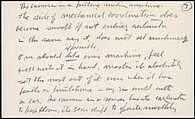 [73 Manuscripts, Typescripts, Carbons From the 1960s-70s: Van Vechten Portrait Session, Lyric Documentary Project, Yale Lecture Notes, Sale of Agee Manuscripts, MFA and Yale Exhibitions, Caroline Freud, and Personal Writing], Walker Evans (American, St. Louis, Missouri 1903–1975 New Haven, Connecticut), Pencil/ink on paper