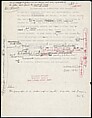 [73 Manuscripts, Typescripts, Carbons From the 1960s-70s: Van Vechten Portrait Session, Lyric Documentary Project, Yale Lecture Notes, Sale of Agee Manuscripts, MFA and Yale Exhibitions, Caroline Freud, and Personal Writing], Walker Evans (American, St. Louis, Missouri 1903–1975 New Haven, Connecticut), Pencil/ink on paper