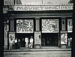 Cinema, Walker Evans American, Gelatin silver print
