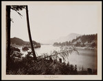 View on the Columbia, Cascades, Carleton E. Watkins  American, Albumen silver print from glass negative