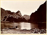 Black Cañon, From Camp 8, Looking Above, Timothy H. O'Sullivan (American, born Ireland, 1840–1882), Albumen silver print from glass negative