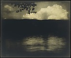 The Big White Cloud, Lake George, Edward J. Steichen (American (born Luxembourg), Bivange 1879–1973 West Redding, Connecticut), Direct carbon print