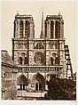 Notre-Dame (façade), Edouard Baldus  French, born Prussia, Albumen silver print from glass negative
