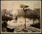 [Stern-Wheeler Arriving at Silver Springs, Florida, after an Overnight Run up the St. Johns, Oklawaha, & Silver Rivers], George Barker  American, born Canada, Albumen silver print from glass negative
