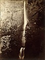 Multnomah Falls Cascade, Columbia River, Carleton E. Watkins  American, Albumen silver print from glass negative