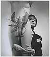 Salvador Dalí, George Platt Lynes  American, Gelatin silver print with applied pigment
