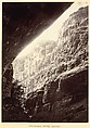 Cañon of Kanab Wash, Looking South, William H. Bell  American, born England, Albumen silver print from glass negative