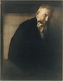 The Photographers' Best Model - George Bernard Shaw, Edward J. Steichen  American, born Luxembourg, Gum bichromate over platinum print