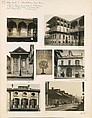 ["Deep South: New Orleans, Vieux Carré":  Album Page with Seven Mounted Photographs], Peter Sekaer  American, born Denmark, Gelatin silver print
