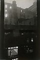 Tenth Street at Night, John Cohen American, Gelatin silver print