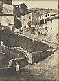 A Street in Grasse, Charles Nègre  French, Salted paper print from paper negative
