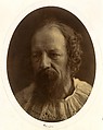 Alfred, Lord Tennyson, Julia Margaret Cameron British, born India, Albumen silver print from glass negative