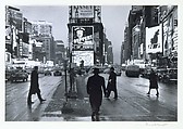 Times Square, Rudy Burckhardt  American, born Switzerland, Gelatin silver print