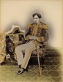 Mutsuhito, The Meiji Emperor, Uchida Kuichi  Japanese, Albumen silver print from glass negative with applied color