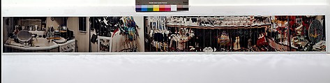 Panorama, Lucas Samaras  American, born Greece, Instant dye diffusion transfer prints
