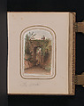 [Carte-de-visite Album of Central Park Views], Stacy&#39;s Photographic Carte de Visite (American, active 1860s), Albumen silver prints, gouache, varnish