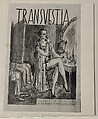 Transvestia vol. I, no. 3, Virginia Prince, Periodical