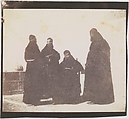 Capuchin Friars, Valetta, Malta, Calvert Richard Jones  British, Welsh, Salted paper print from paper negative