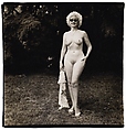 Nudist lady with swan sunglasses, Pa., Diane Arbus  American, Gelatin silver print
