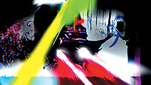 Century 21, Jeremy Blake (American, Fort Sill, Oklahoma 1971–2007 New York), Single-channel digital animation, color, sound, 12 min.